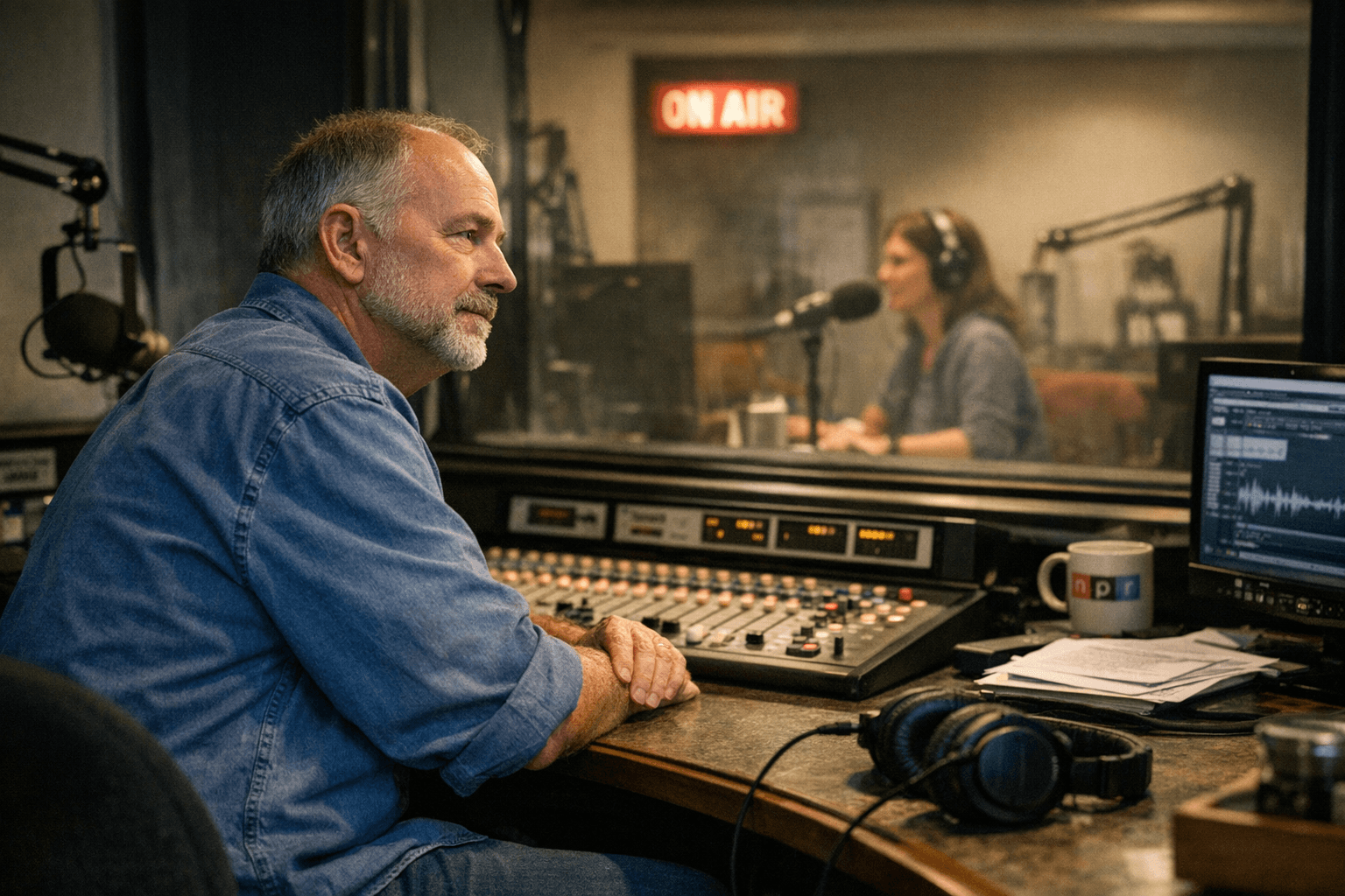 Longtime KAWC News Director Lou Gum Retires After Service