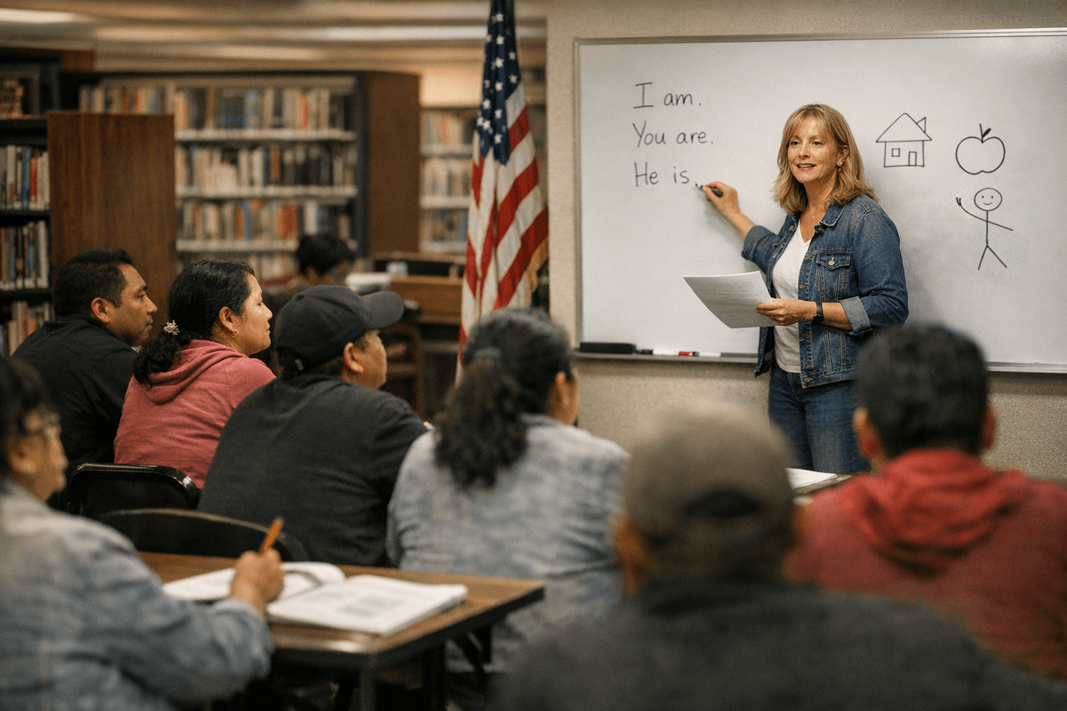 Guymon Library Adds Beginner ESL Classes, All Slots Filled