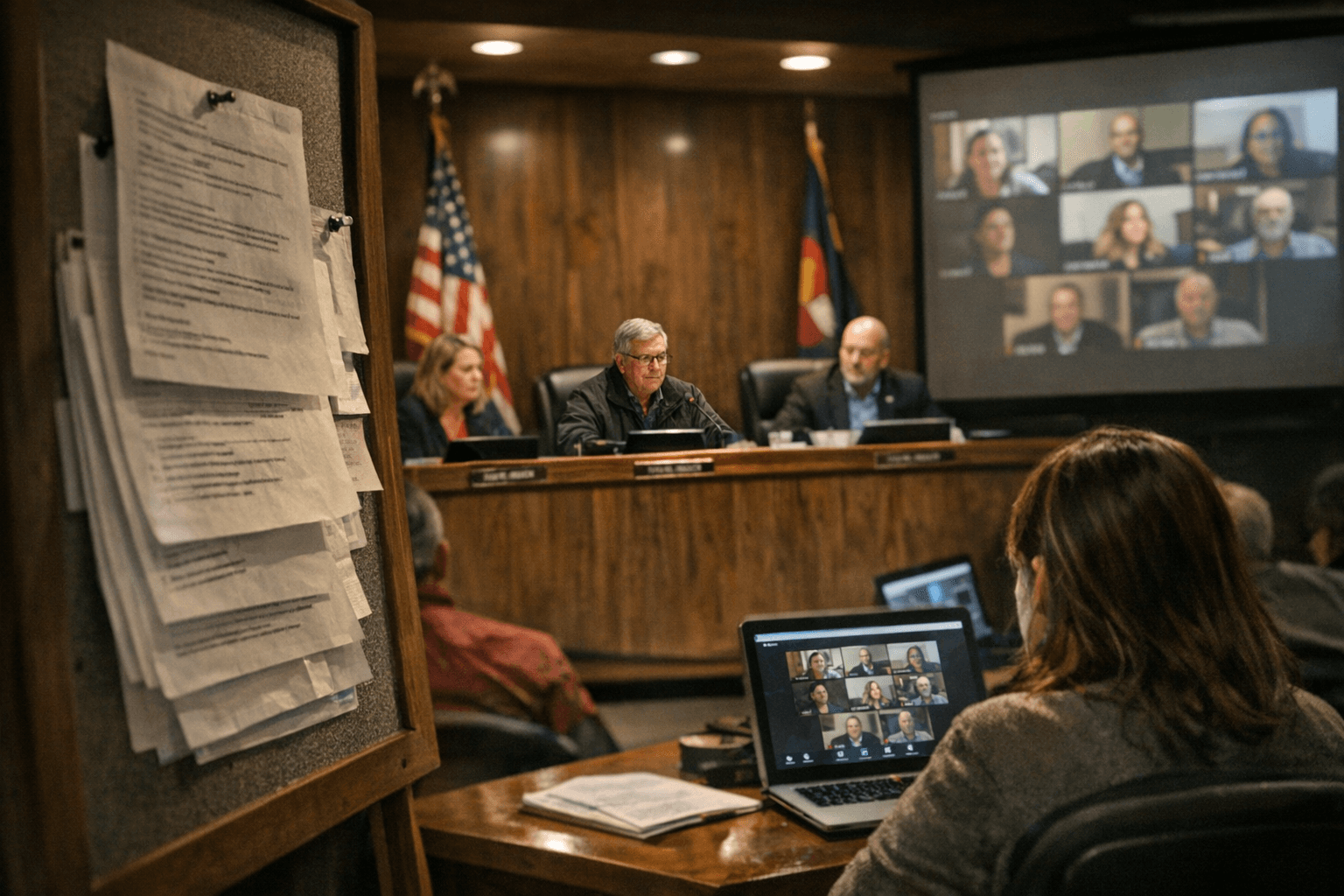 County Posts Public Meeting Notices, Commission To Hold Hybrid Sessions