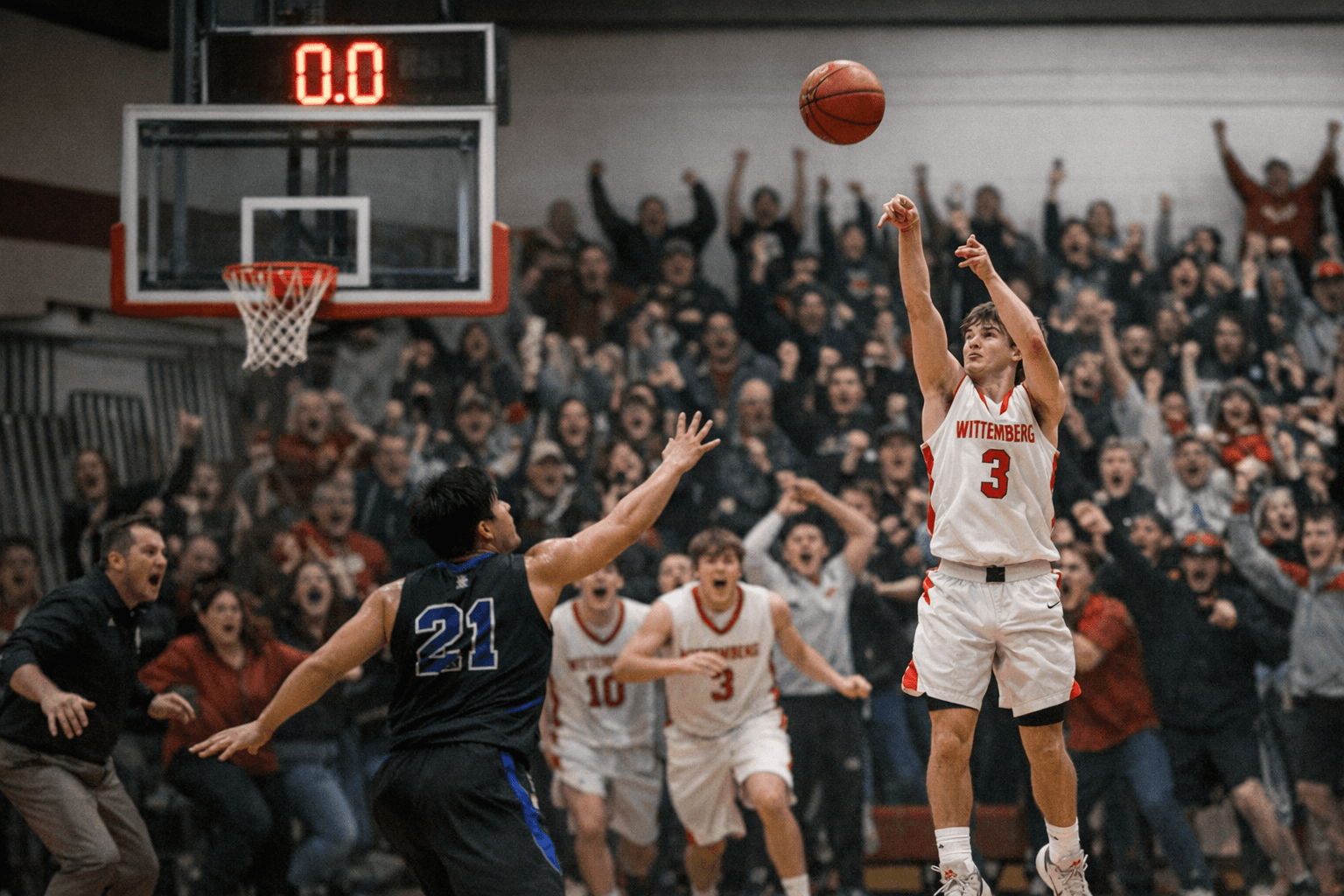 Buzzer Beater Sends Wittenberg Birnamwood Past Menominee Nation