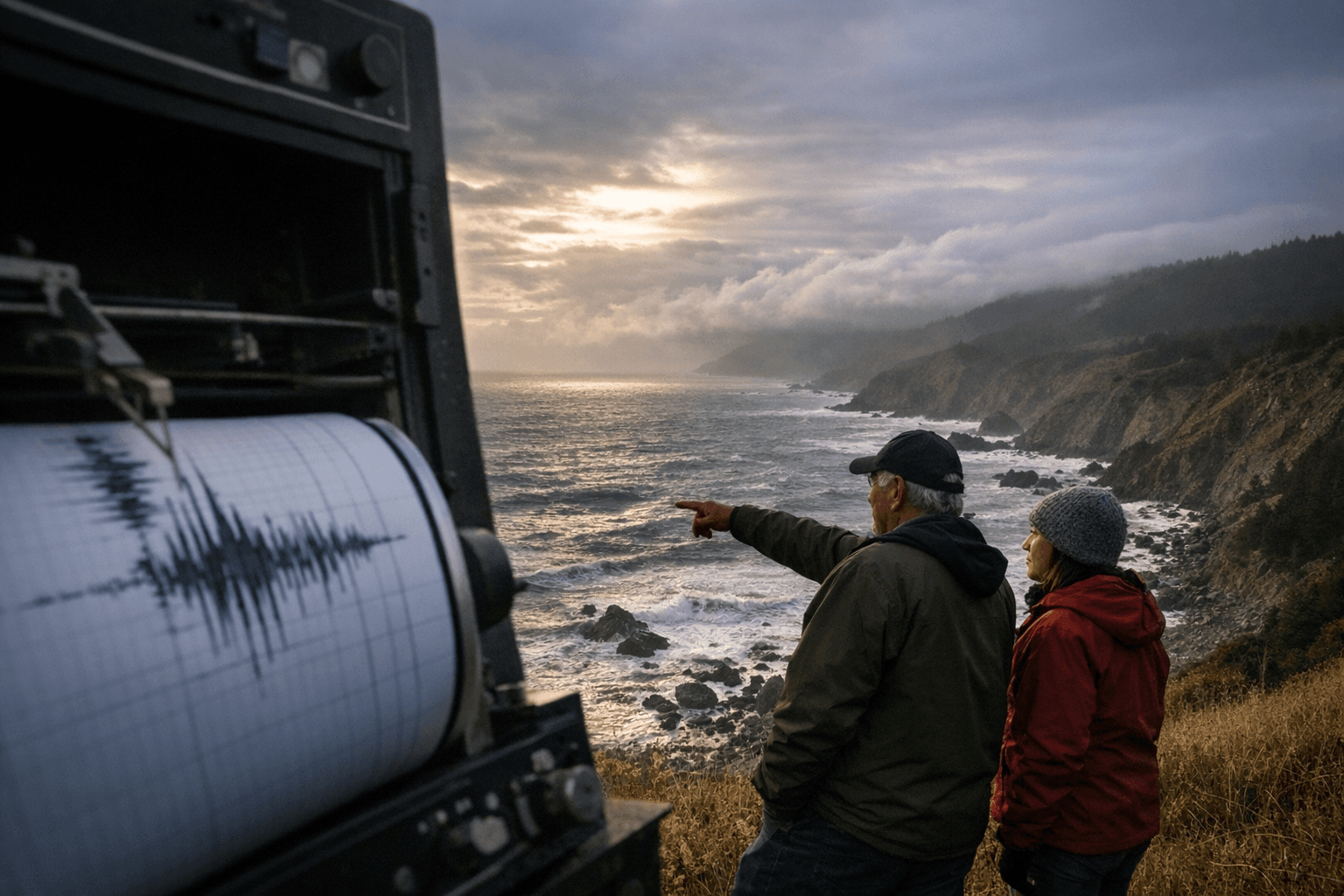 Small Offshore Earthquake West of Petrolia Raises Preparedness Questions