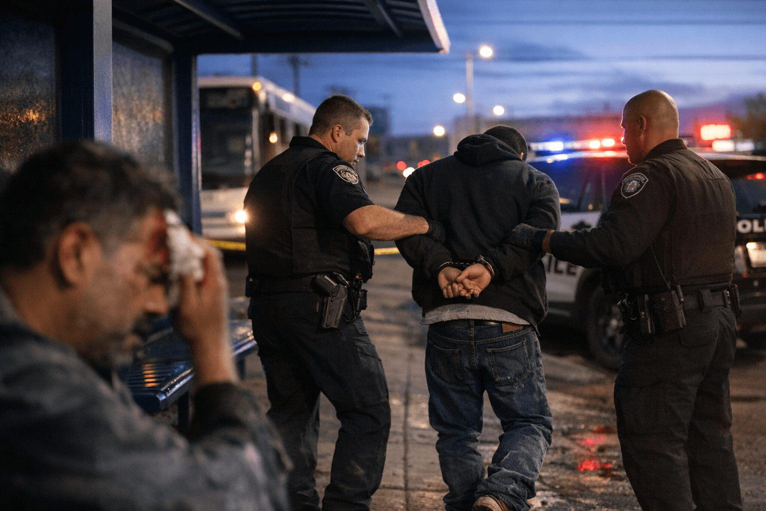 Man Arrested After Assault at Gallup Bus Stop Near Second