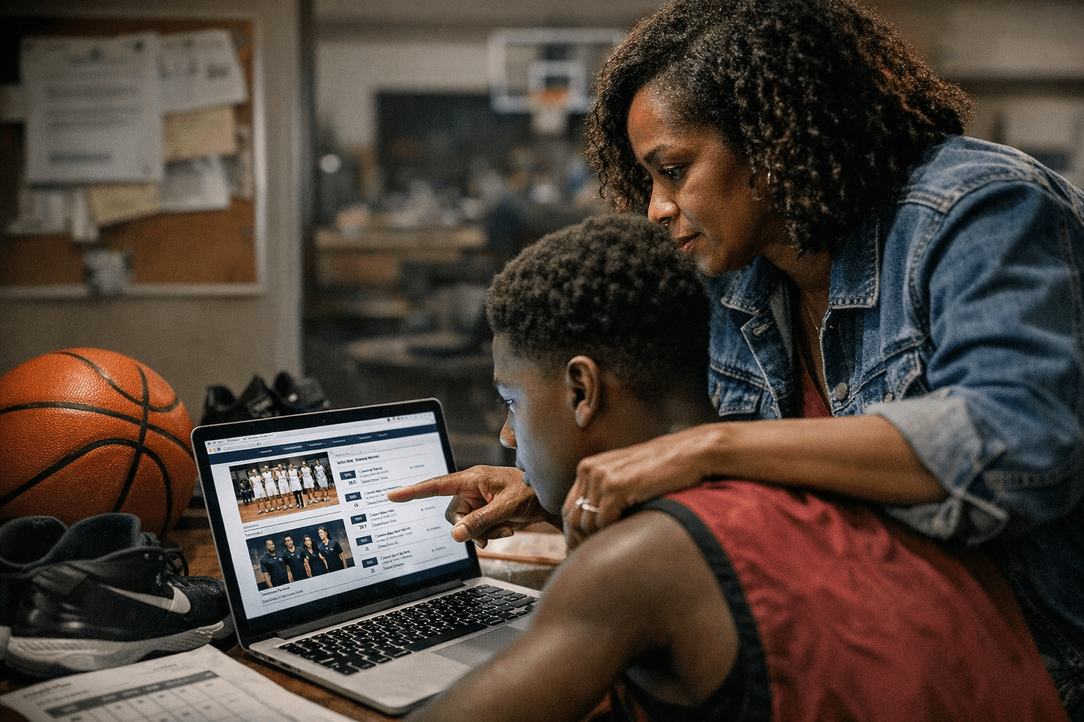 District Posts 2025–26 Basketball Hub, Streamlines Information for Families