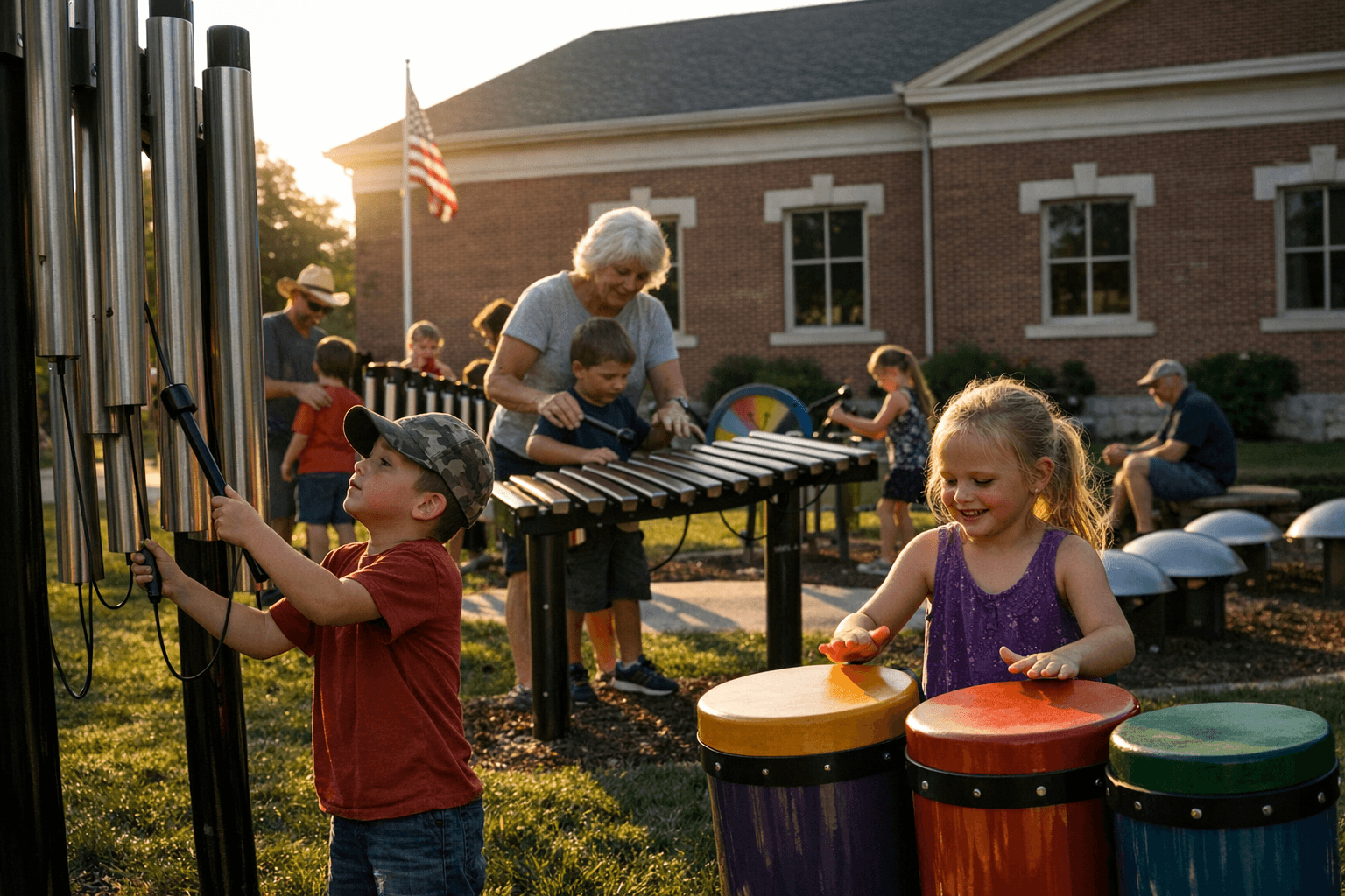 Music and Community Take Center Stage: Perry County Library Rolls Out New Musical Playground