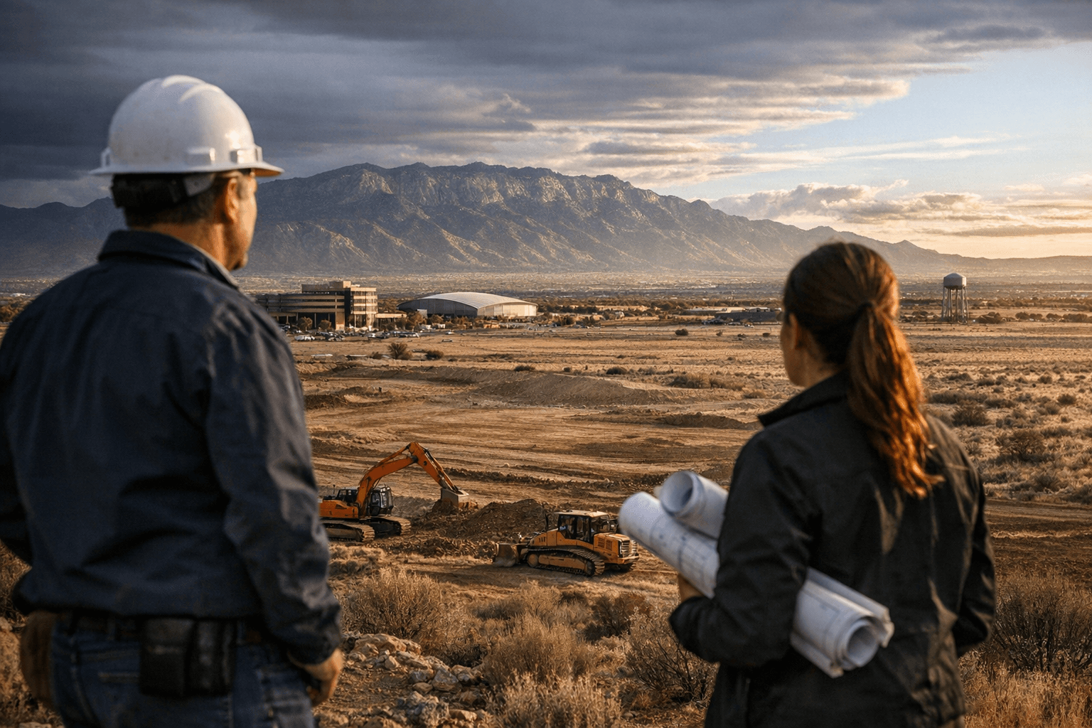 State names first five site-readiness locations, including Rio Rancho in Sandoval County