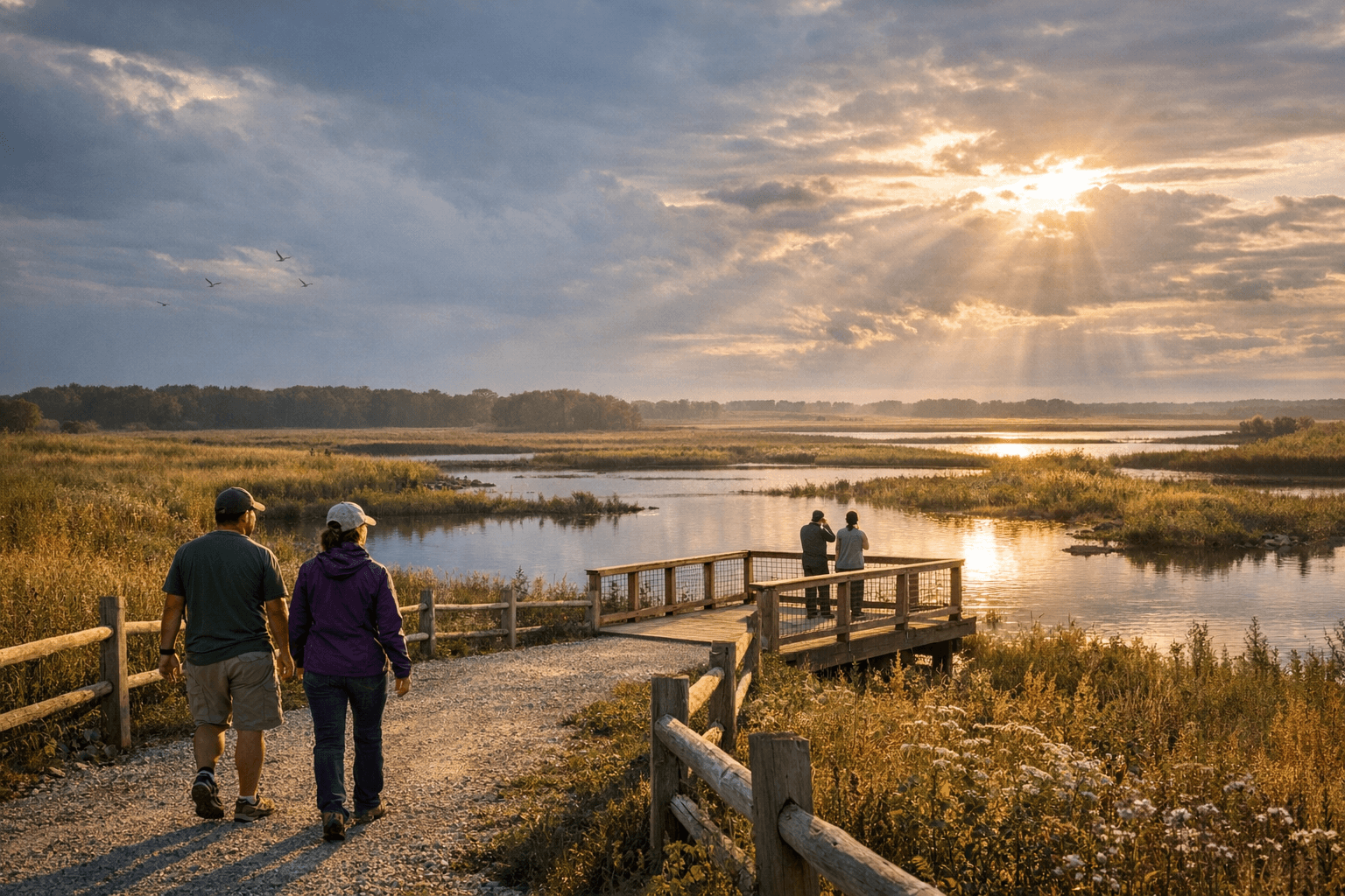 Storm Lake Converts Abandoned Dredge Site into 239-Acre Nature Area