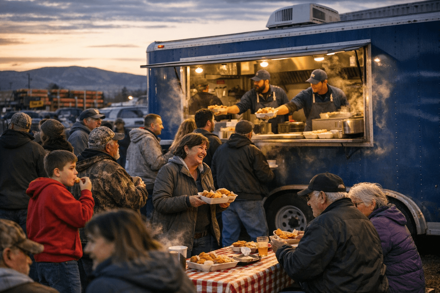 On The Hook Fish and Chips Pop Up Brings Community Together