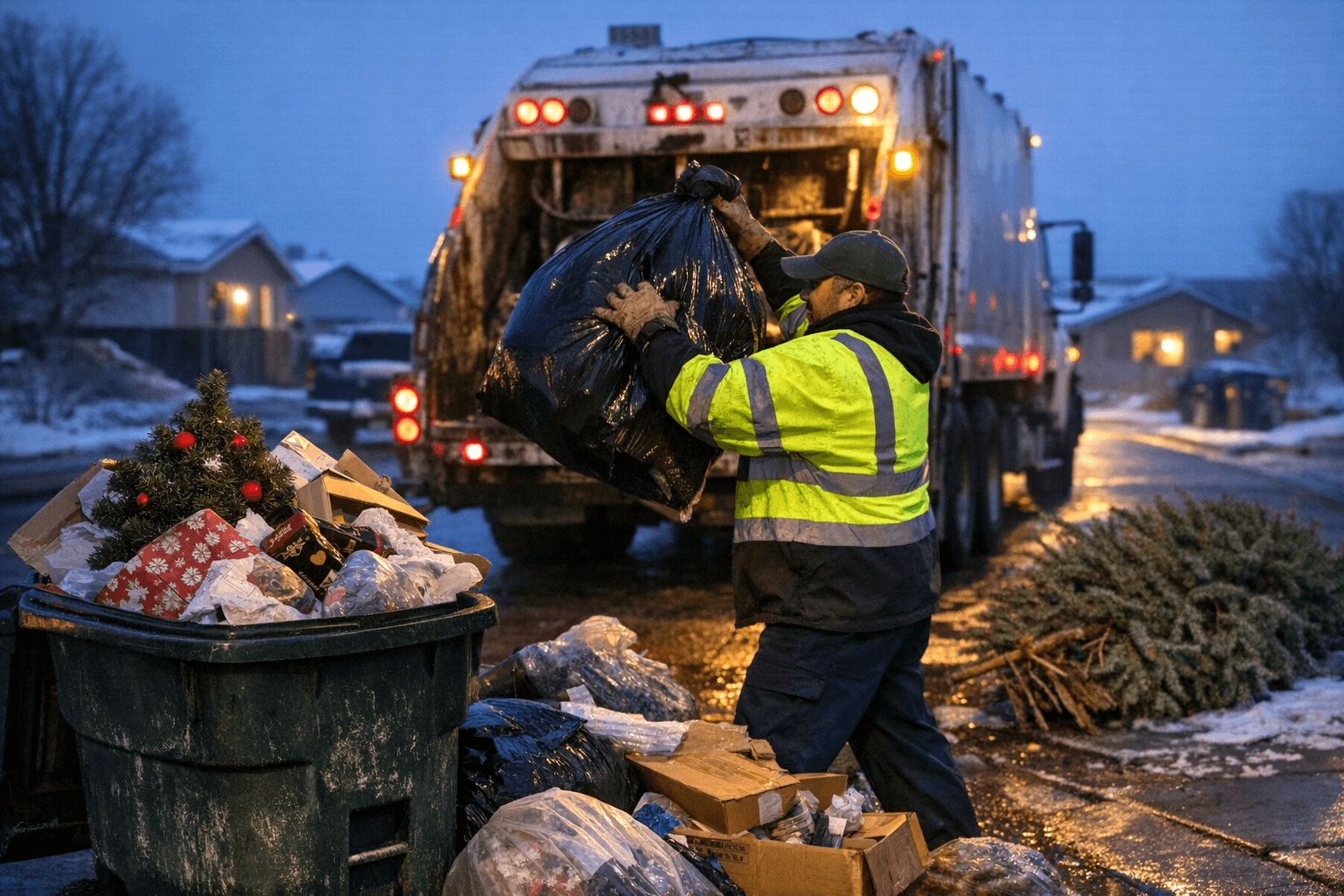 Gallup Announces Holiday Trash Schedule, Extra Christmas Pickup