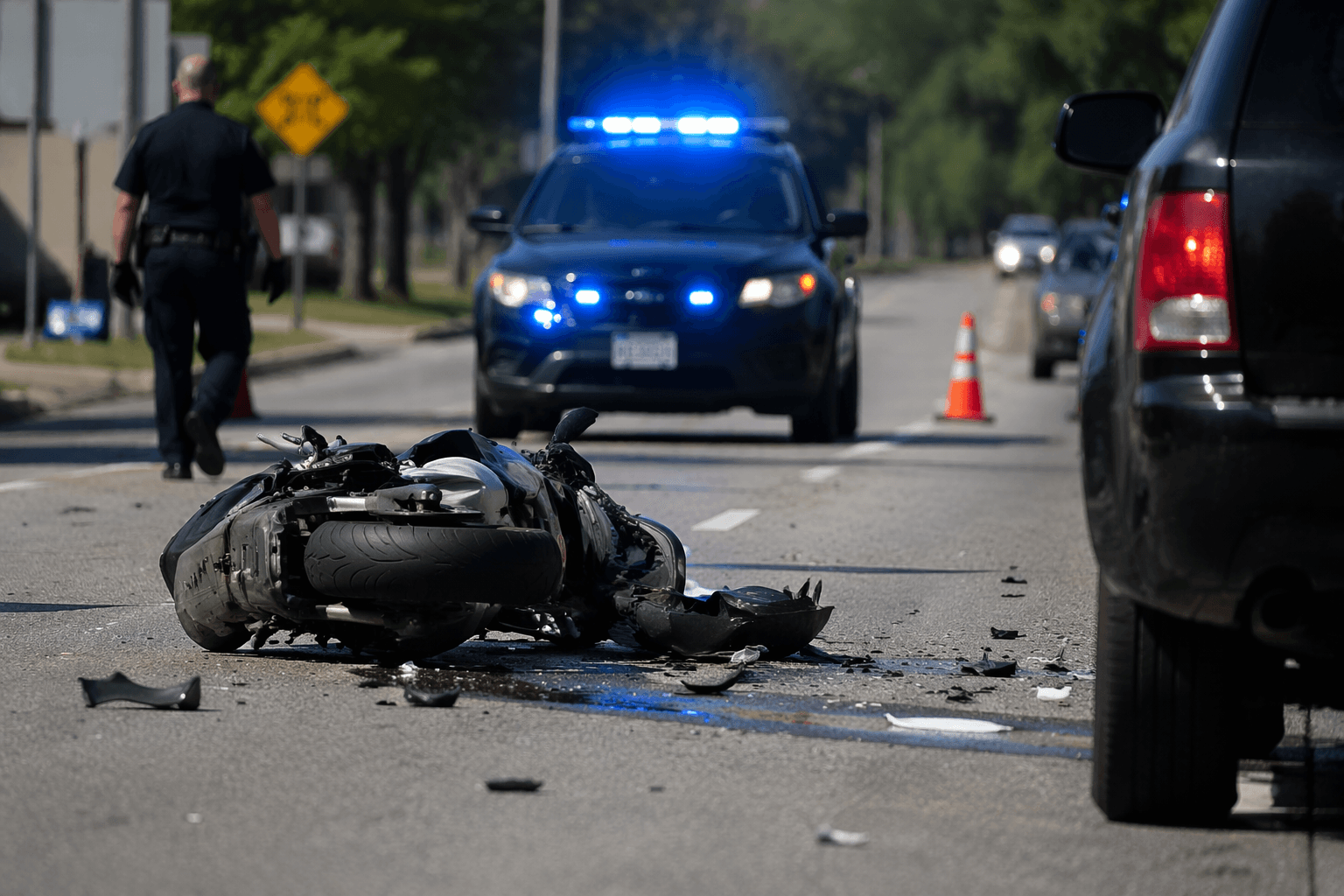 Greensboro motorcyclist dies in Creek Ridge Road crash with Jeep
