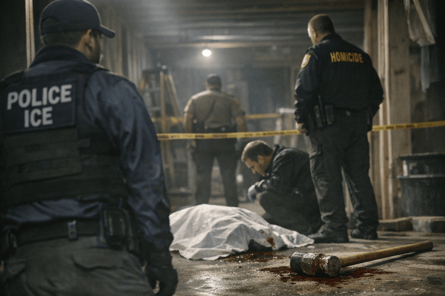 ICE detainee accused of killing coworker with sledgehammer in Harris County