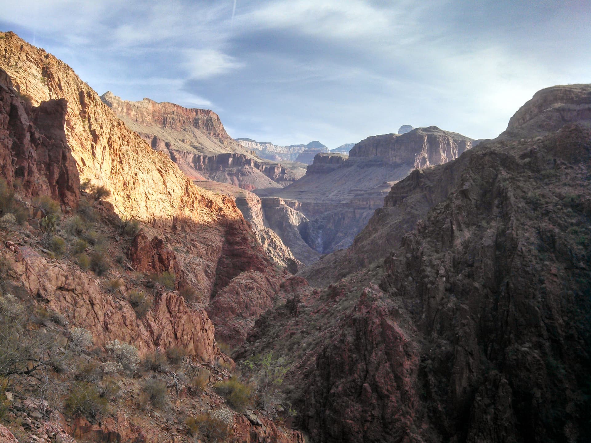 Grand Canyon Bottom Of The Canyon View