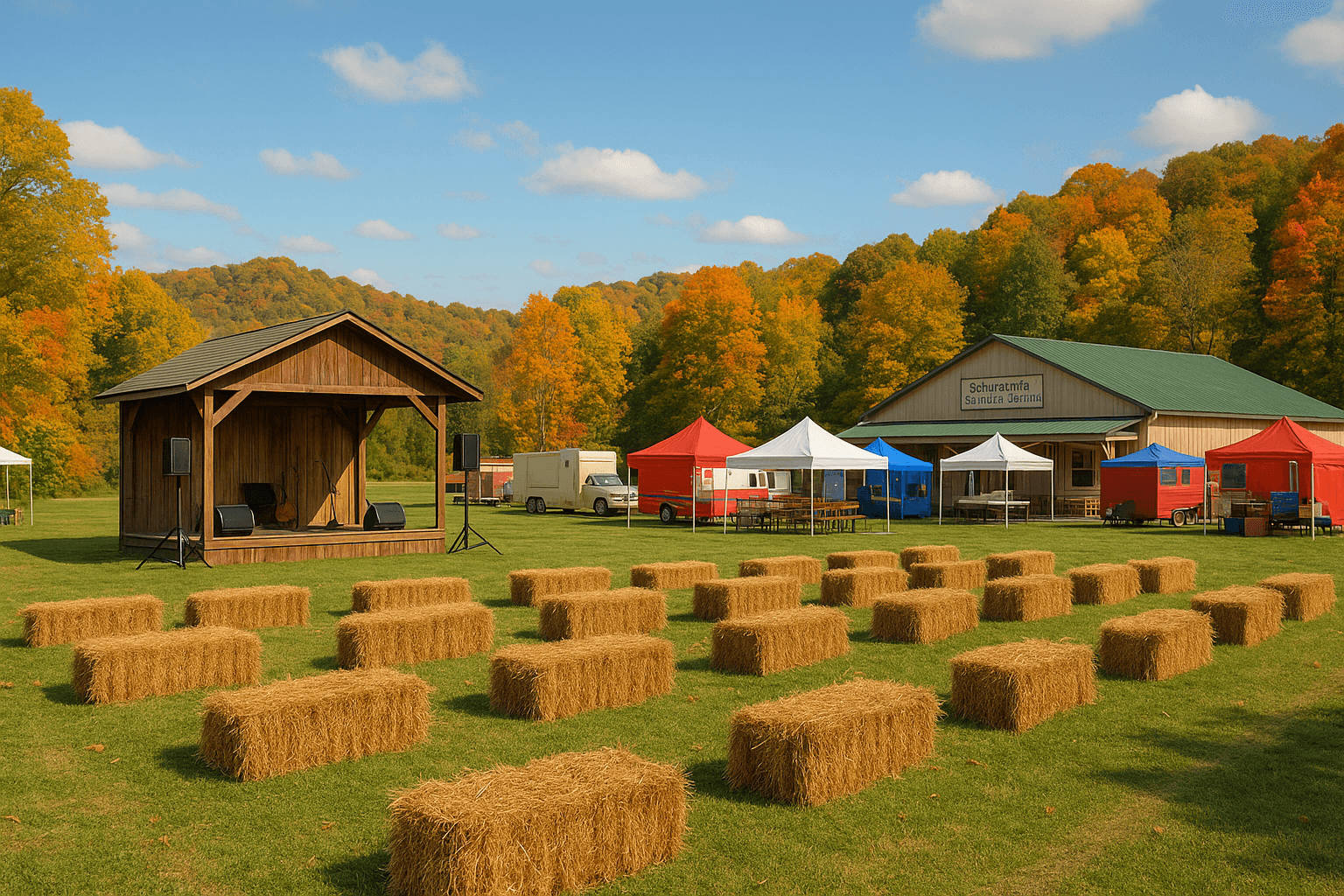 Bluegrass and Autumn Flavor: 15th Annual Music Fest Begins in Eckerty