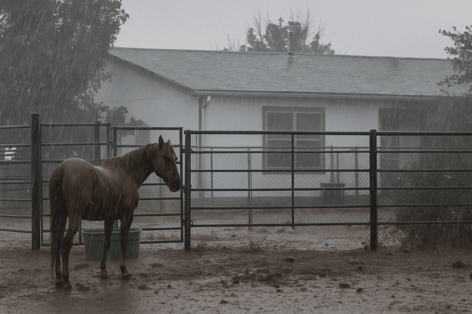 Flooded Fields and Forgotten Horses: Kirtland Viral Post Highlights Welfare Amid San Juan Storms