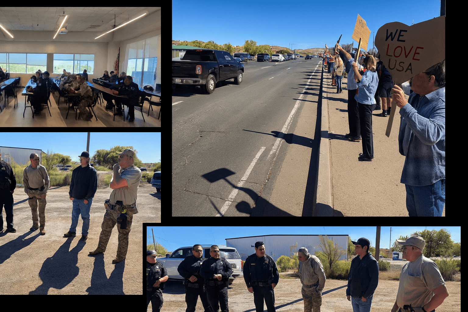 Gallup Police Help Ensure Peaceful “No Kings” Rally During National Day of Action