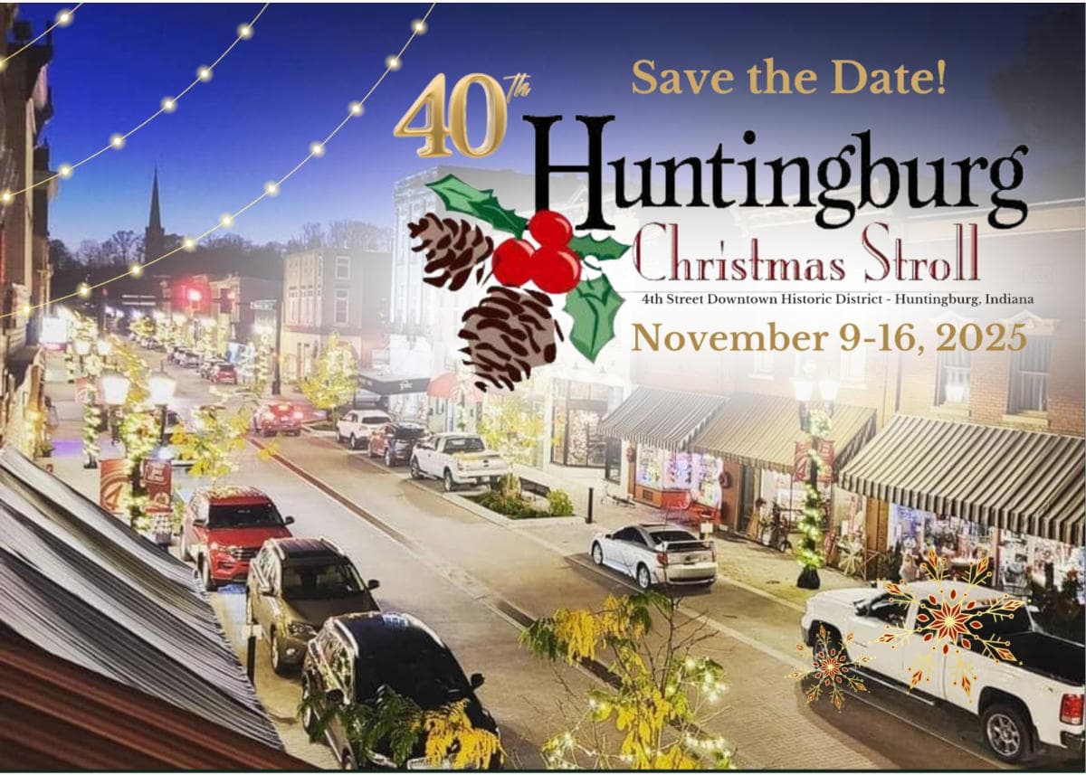 Huntingburg’s 40th Christmas Stroll Returns to 4th Street This November