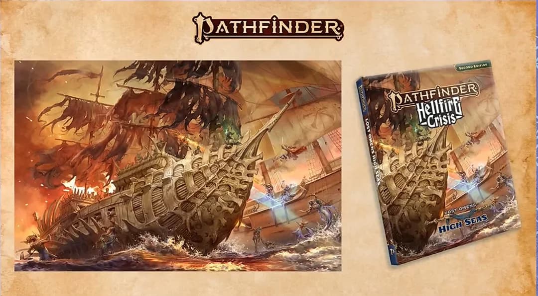 Pathfinder Hellfire Crisis: High Seas Announced!