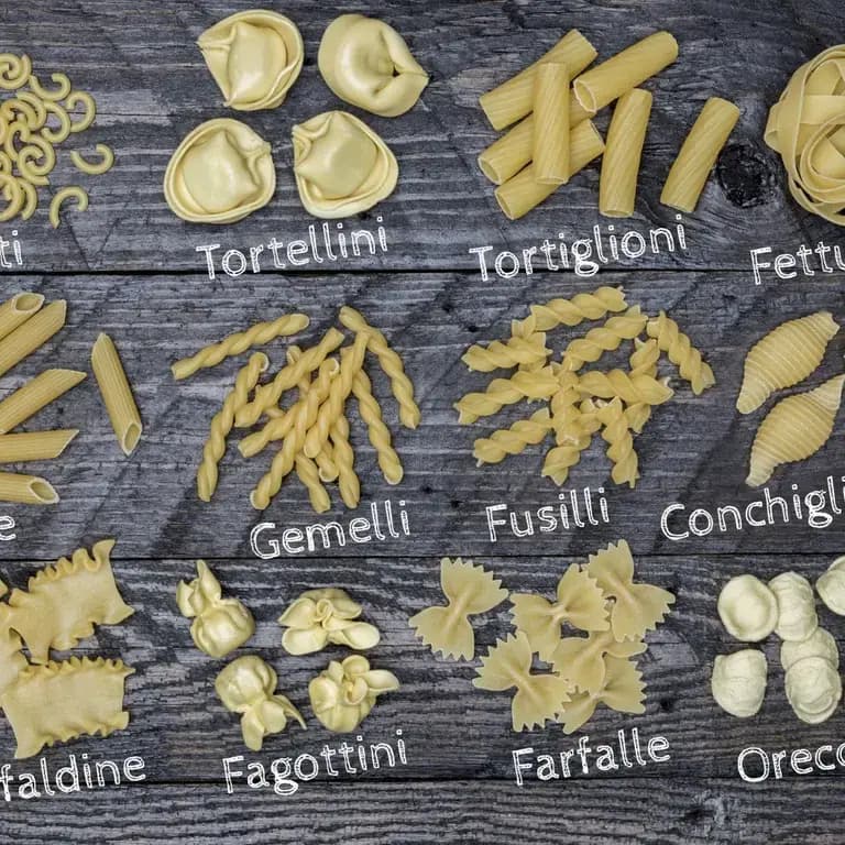 Types Of Pasta StockFood 12560962.Jpg