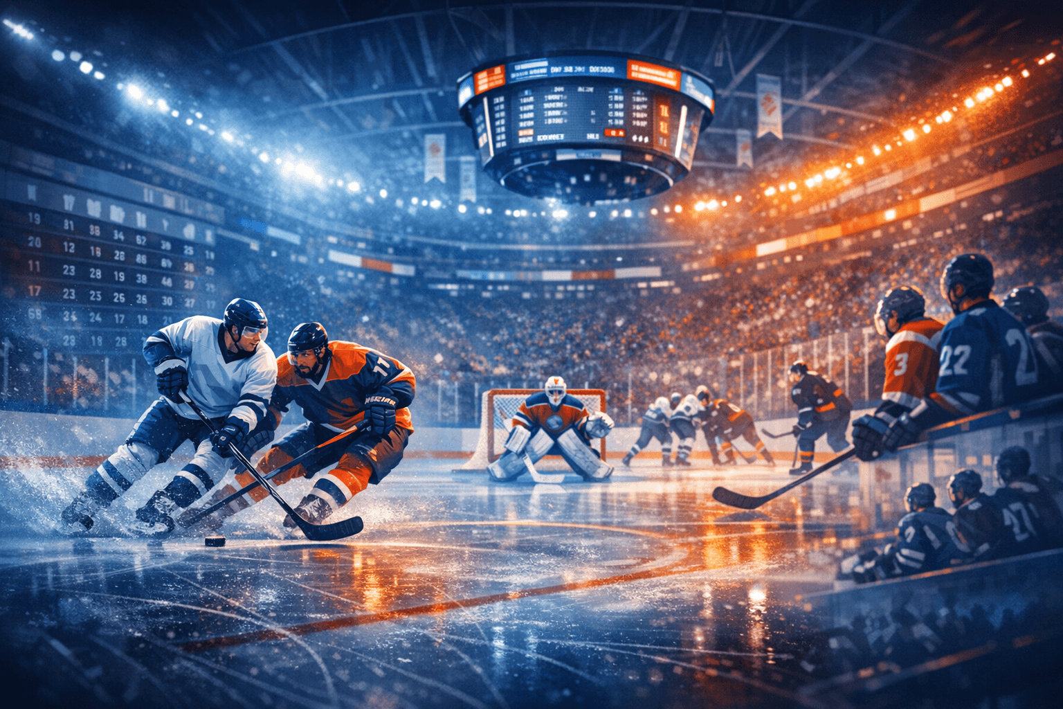 AHL Hockey background