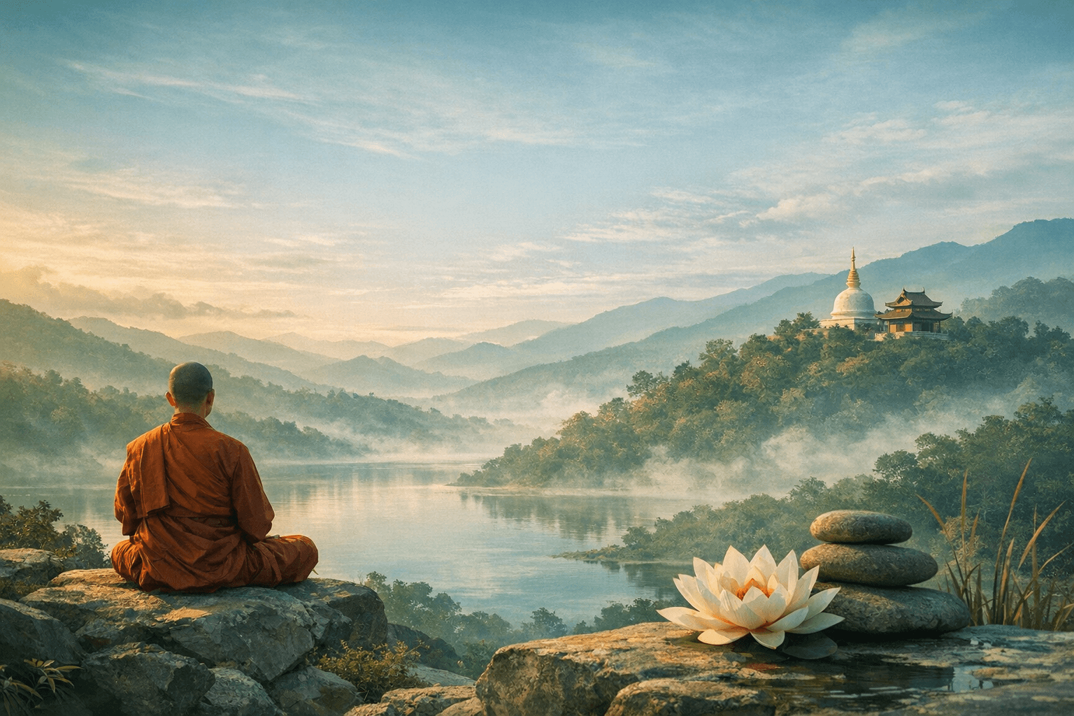 Buddhist Insight Meditation background