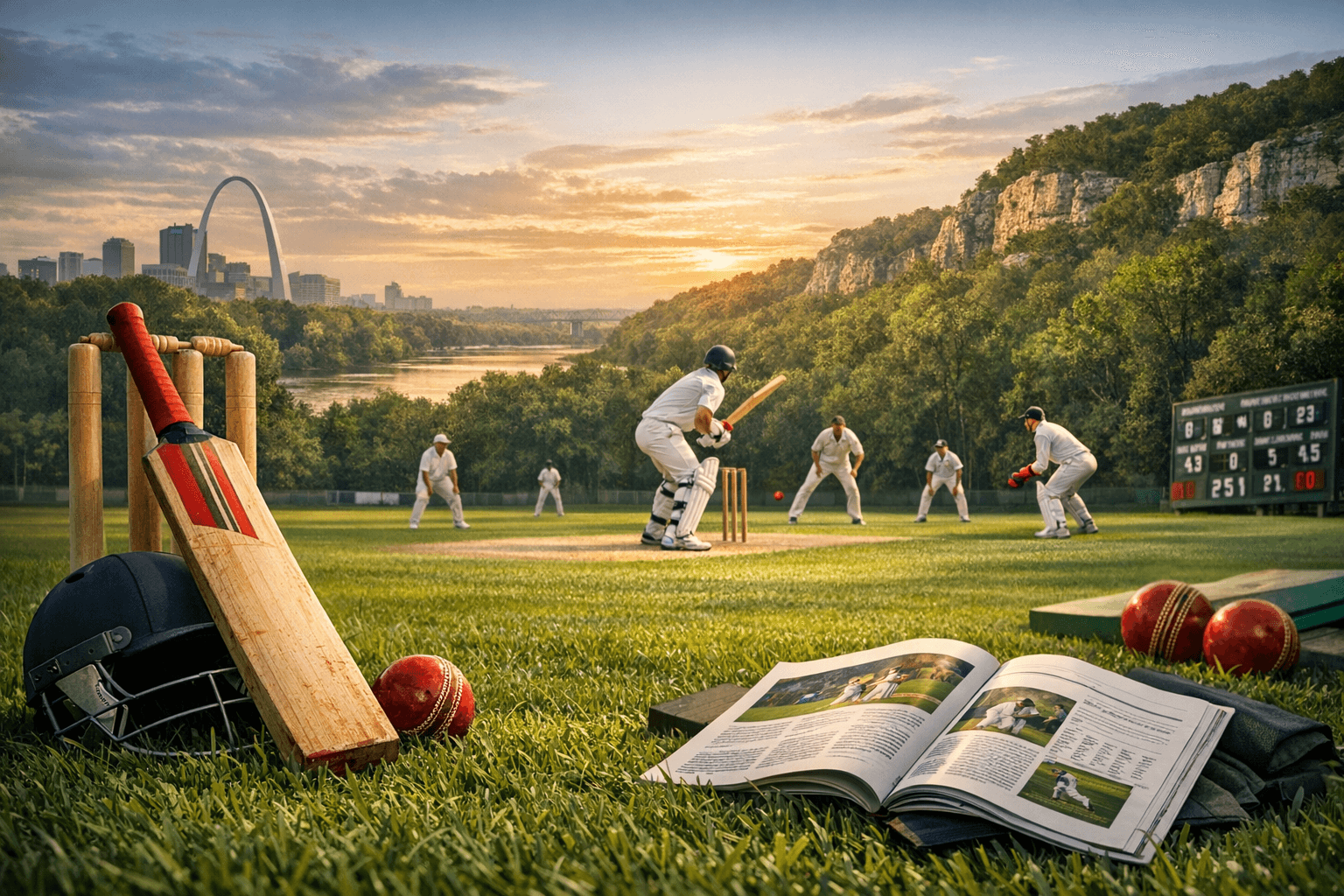 Cricket in Missouri background