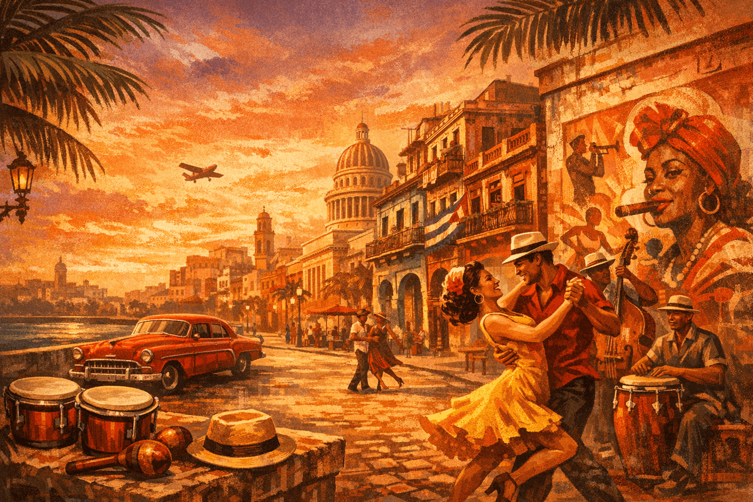 Cuba background