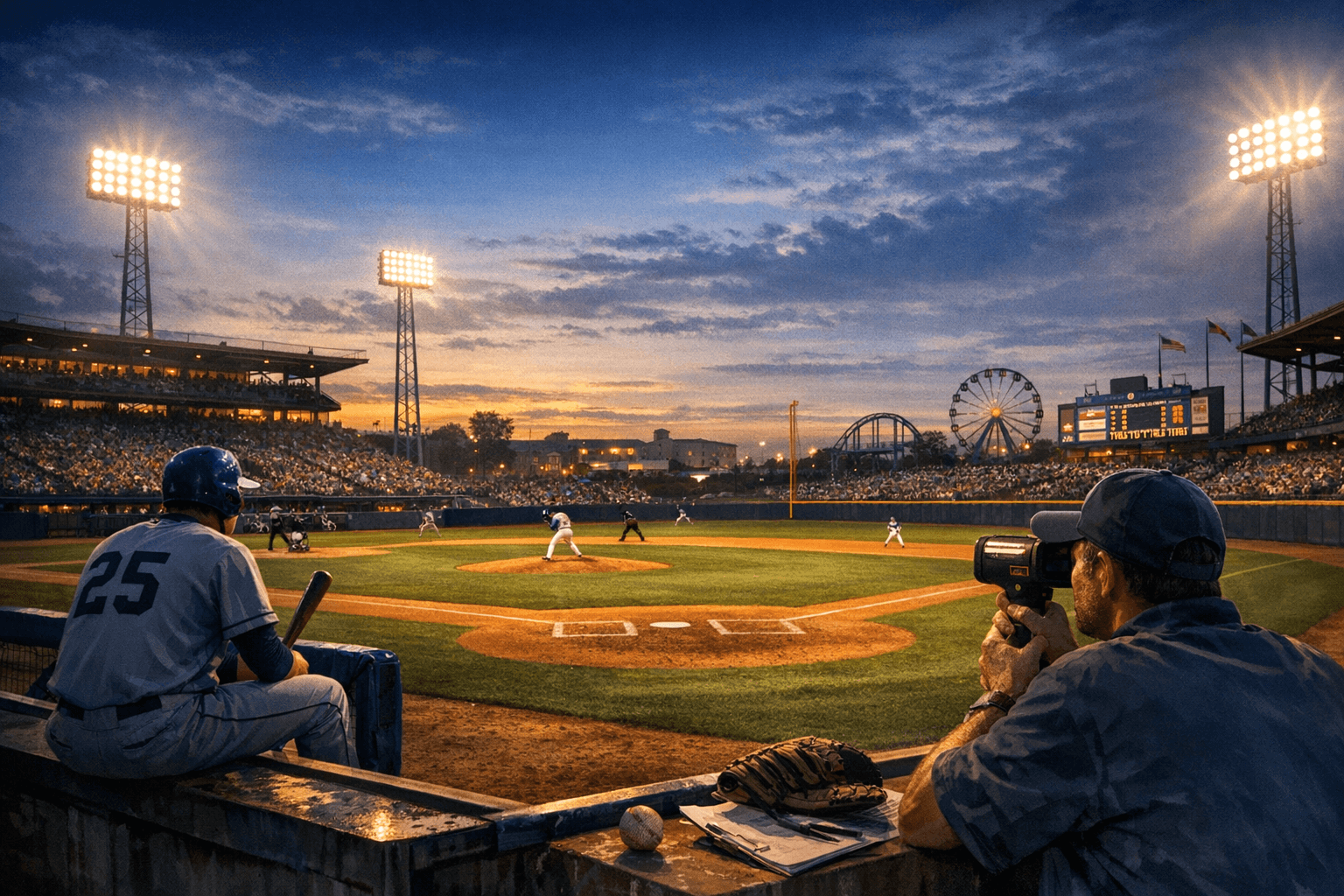 Triple-A Baseball background