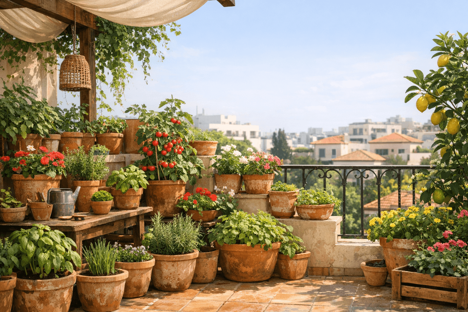 גינון בית ומרפסות