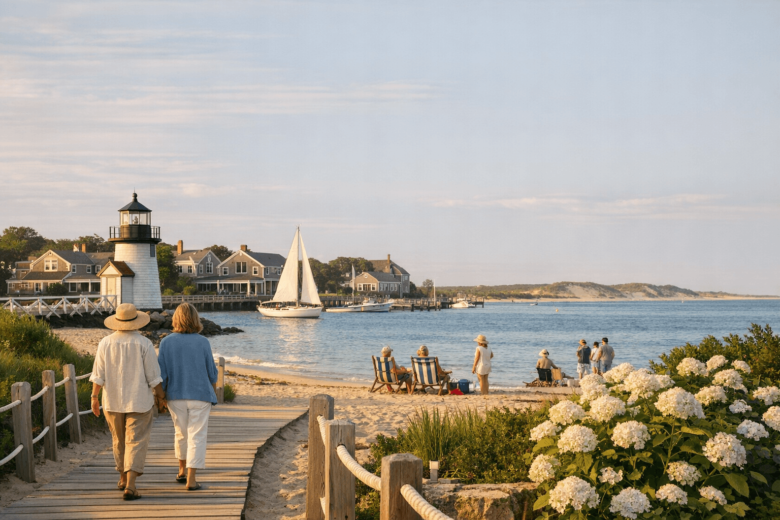 Coastal Grandmother Style background