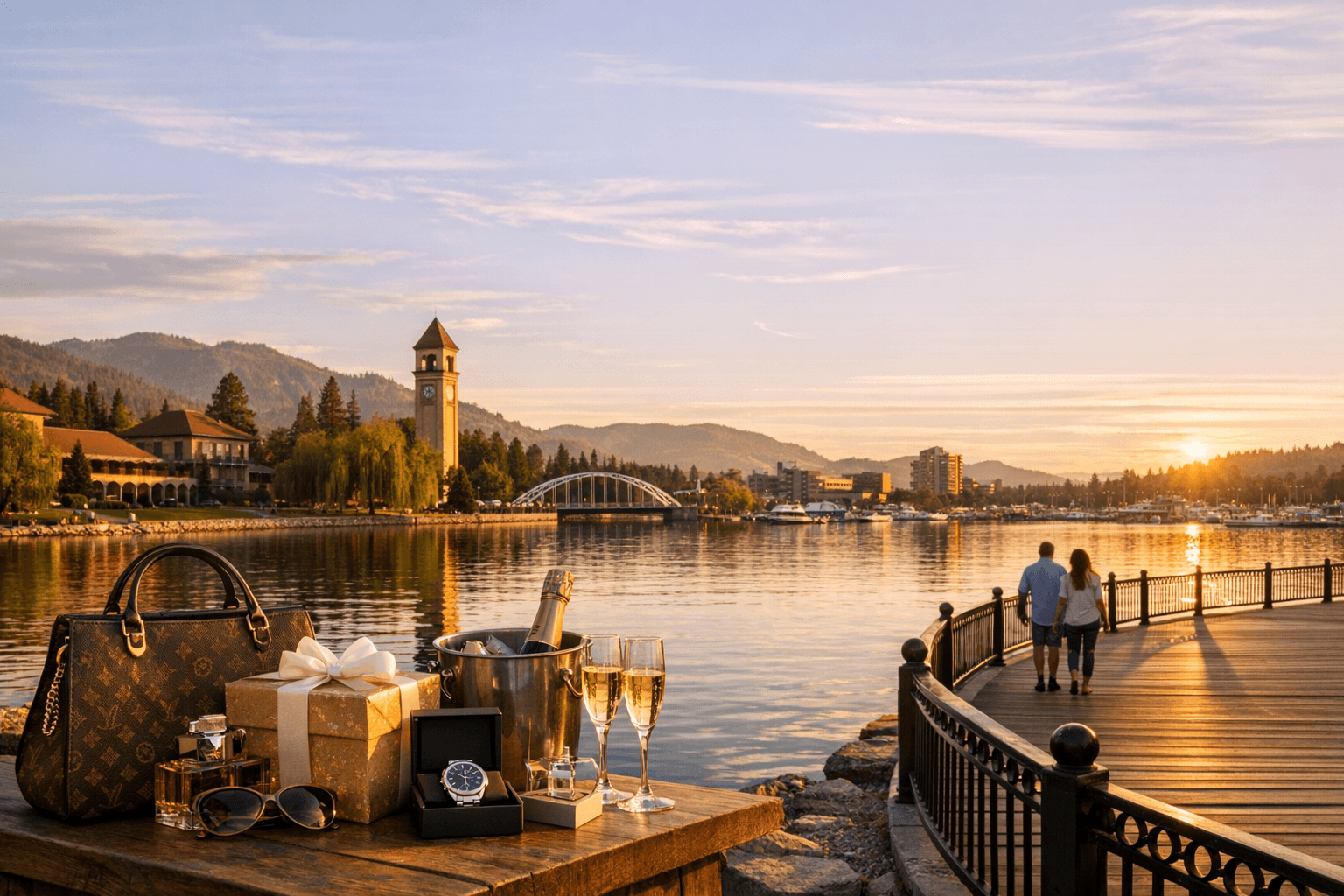 Luxury Gifts background