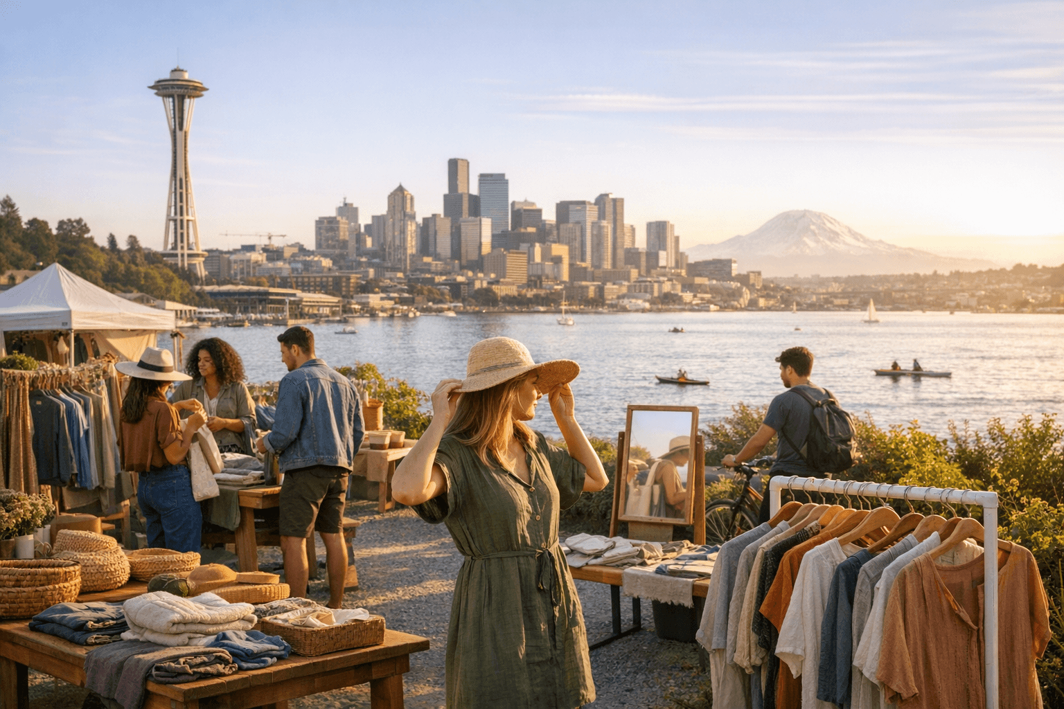 Sustainable Fashion background