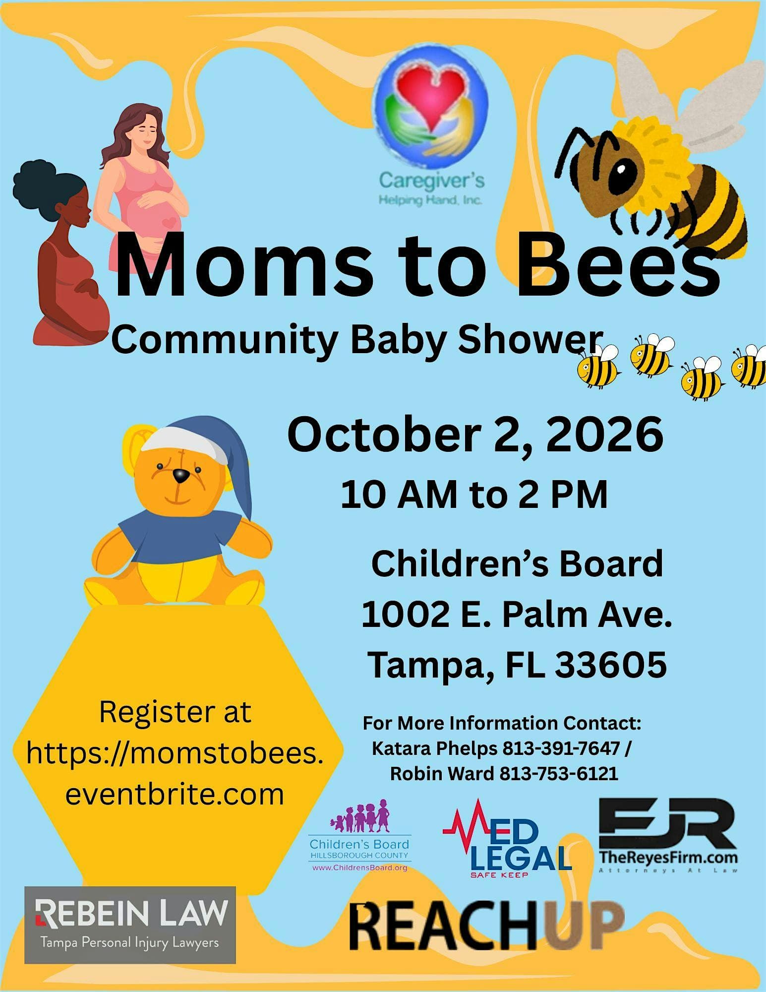 Tampa free community baby shower offers support for families and children
