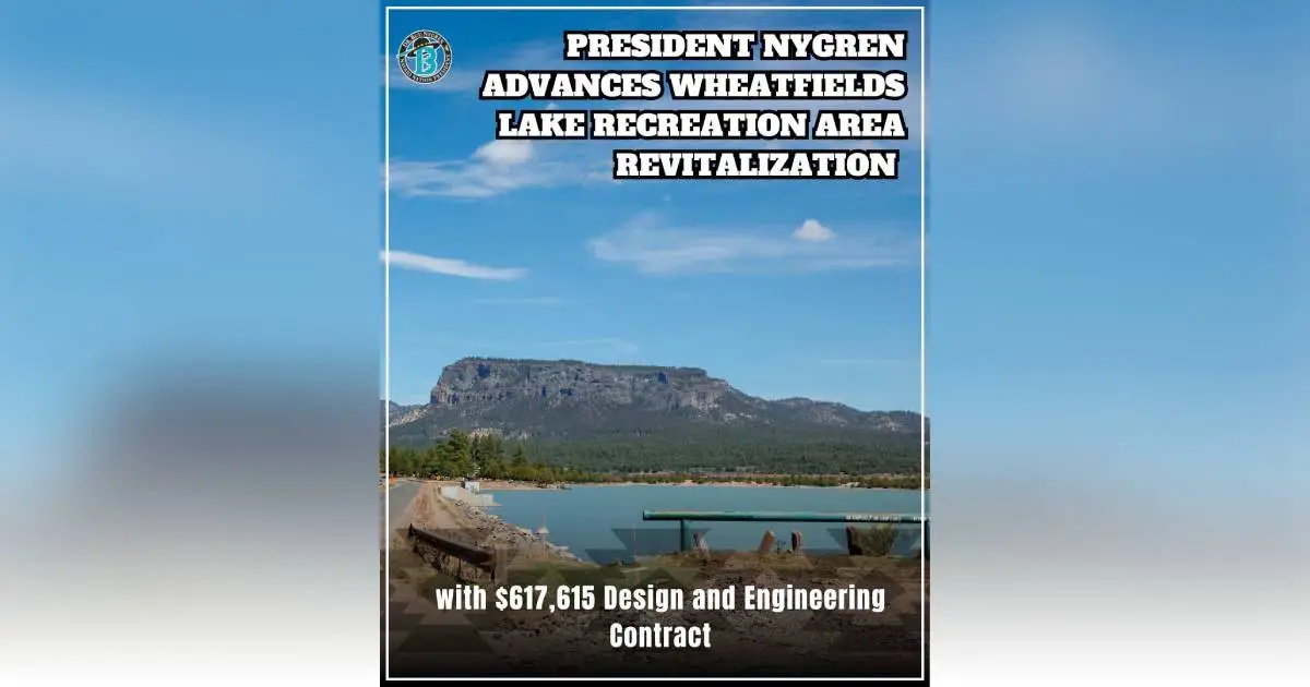 Navajo Nation advances Wheatfields Lake recreation area with design contract