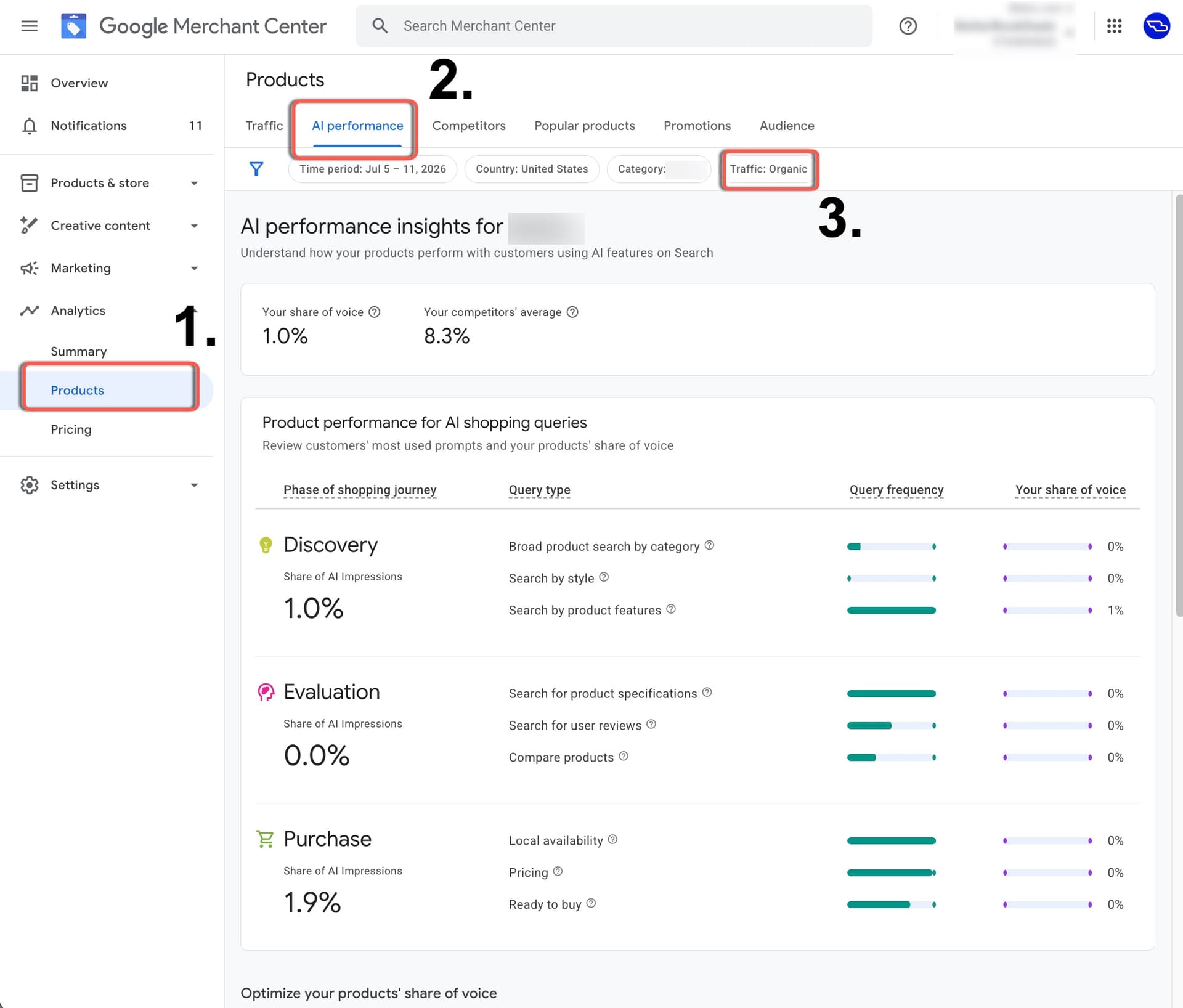 Google Merchant Center pilot tracks AI visibility in Search and Gemini