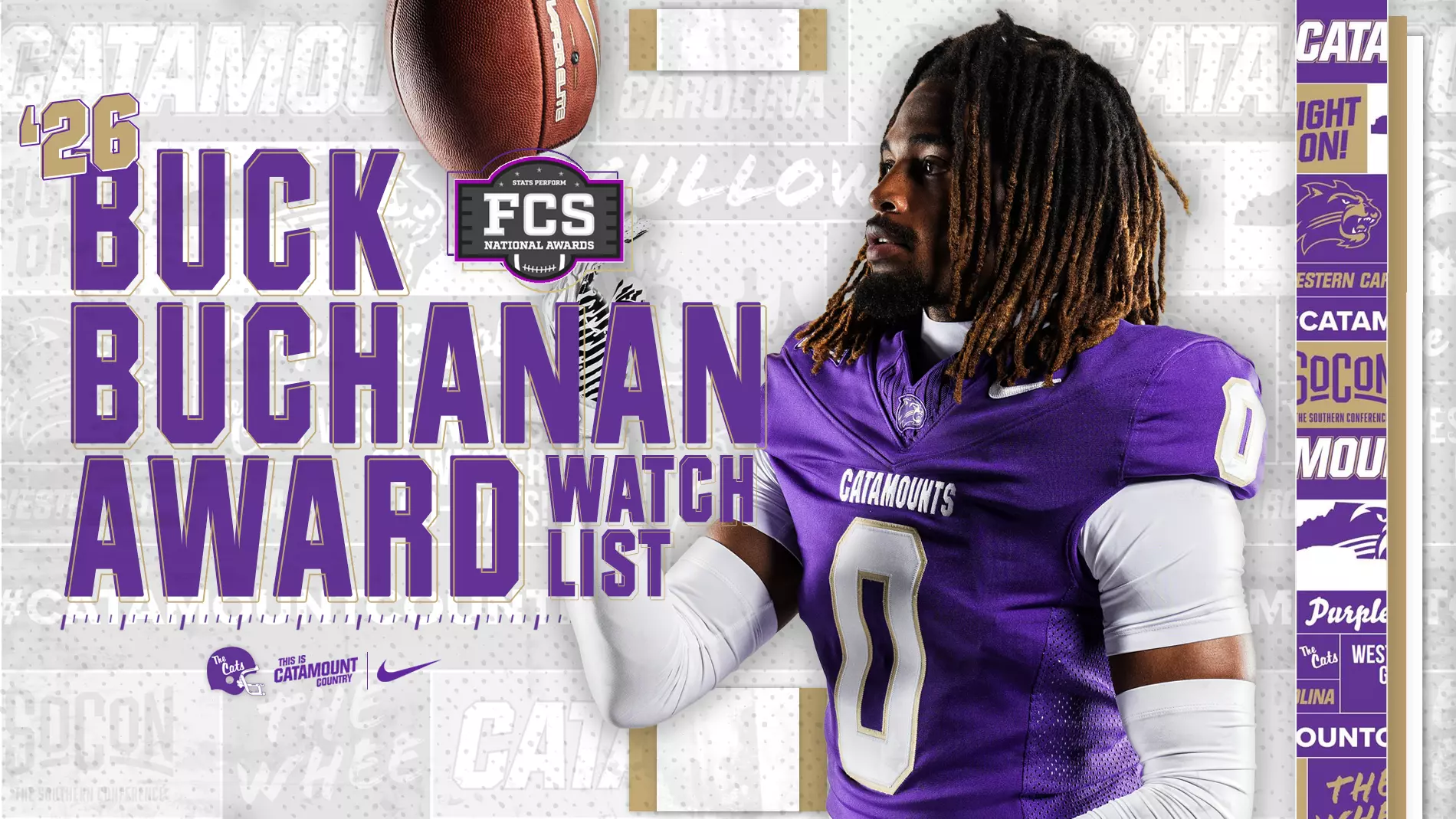 Western Carolina's Ken Moore Jr. named to Buck Buchanan watch list