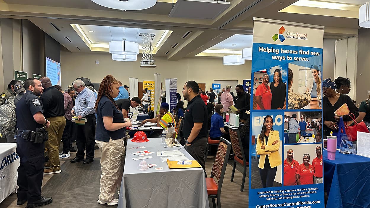 CareerSource Central Florida hosts veteran job fair in Orlando