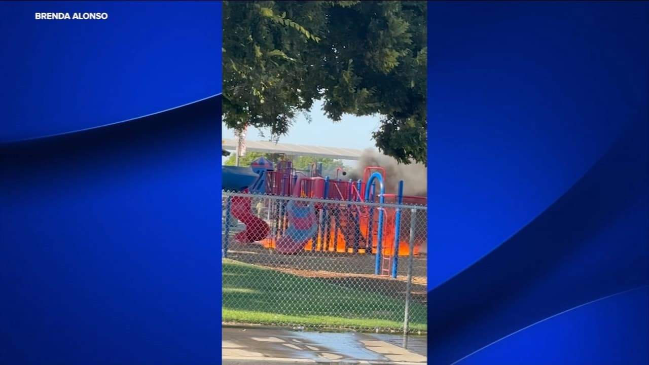 Illegal fireworks damage Pinedale Elementary playground, estimated loss nears $100,000