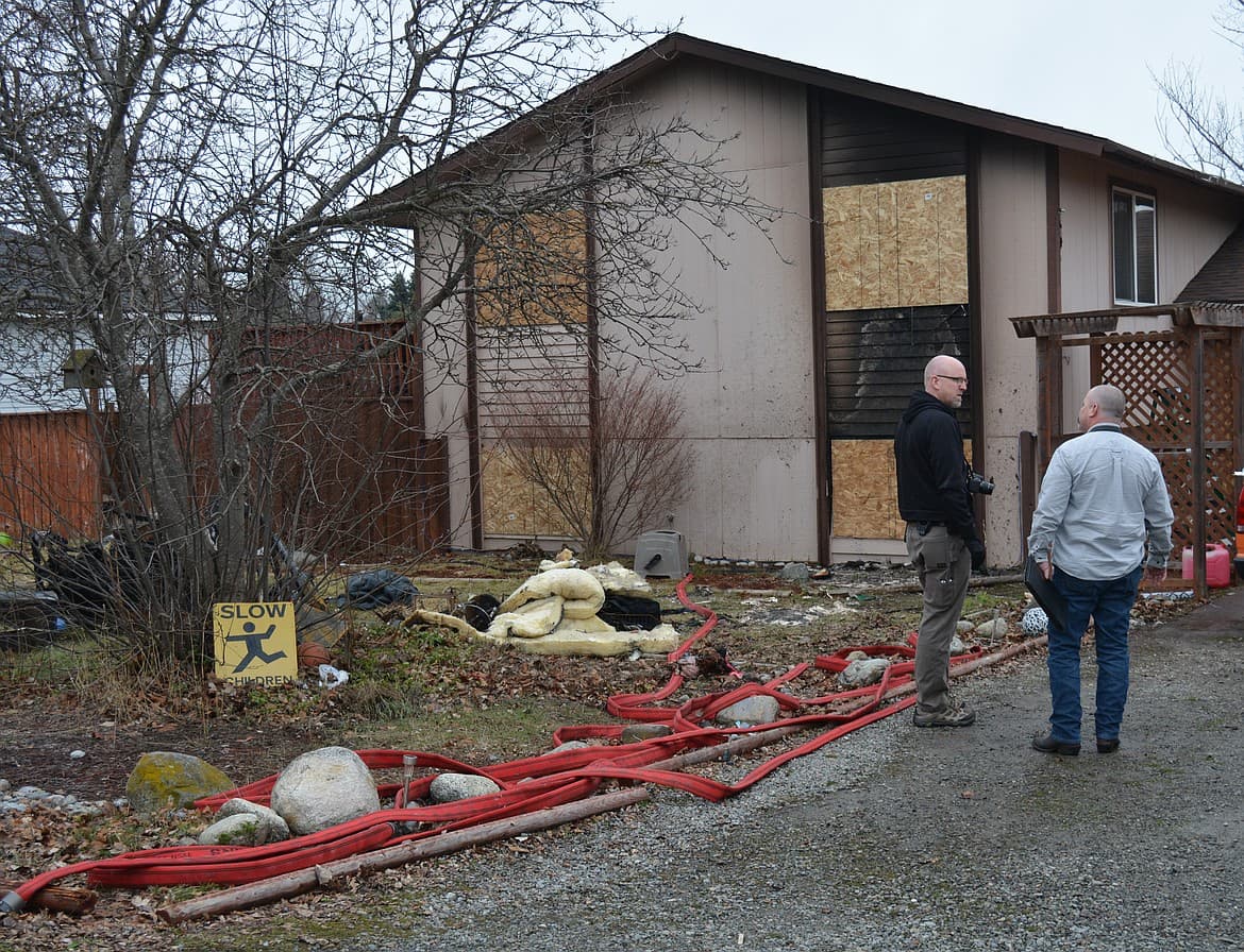 Woman seriously injured in early morning house fire near Post Falls