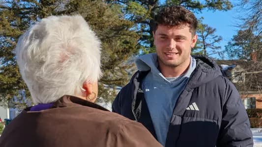 Richmond's Glassmyer earns 2026 Allstate AFCA Good Works Team nomination