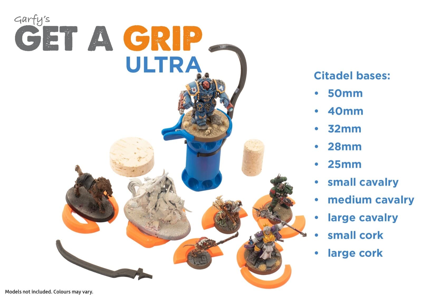 Free Garfy handle boosts comfort and control for miniature painters