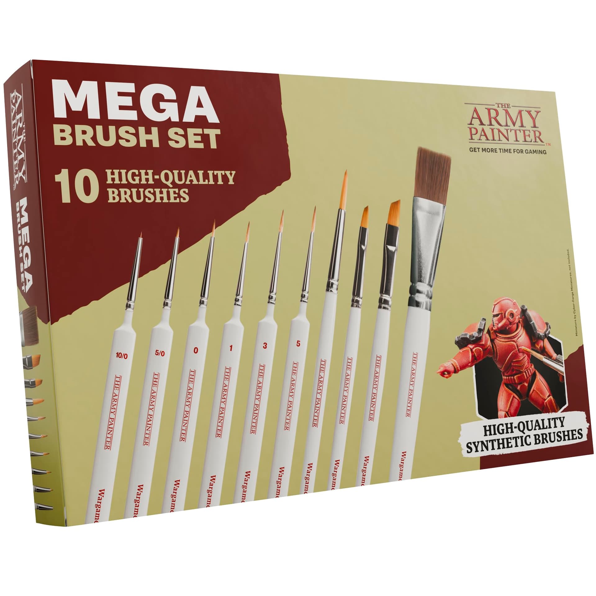 Army Painter Mega Brush Set reviewed for miniature painting value