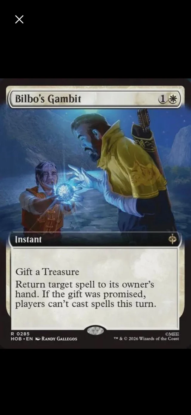 Bilbo's Gambit tests whether white cEDH interaction is actually worth the gift