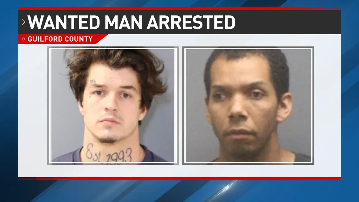 Guilford County fugitive accused of ramming police cars during arrest attempt