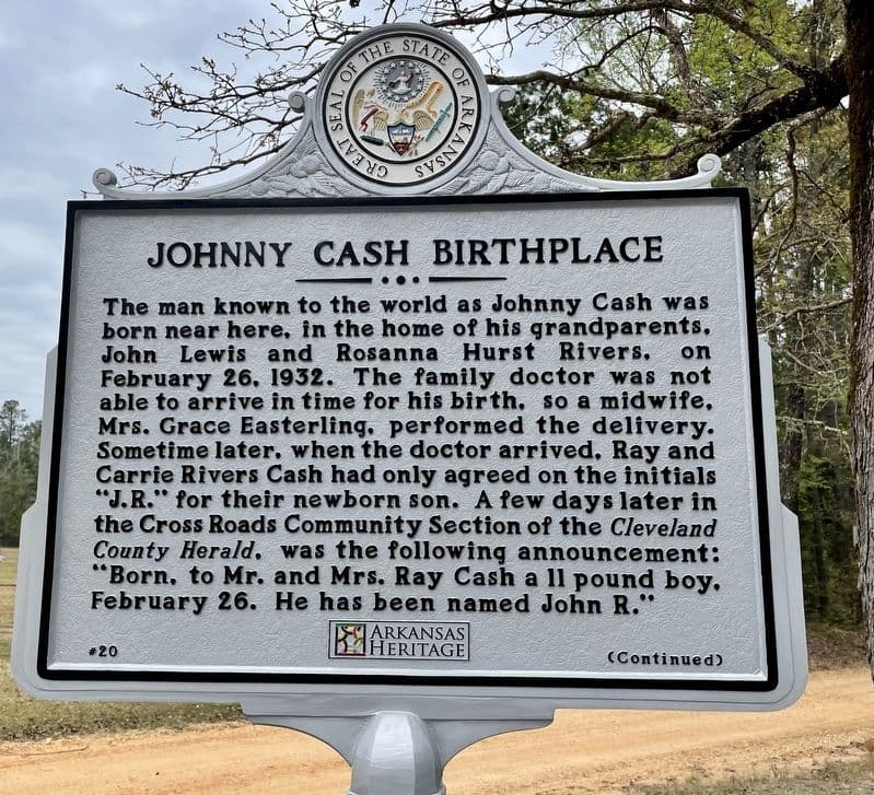 Johnny Cash markers show Kingsland’s lasting ties to the icon