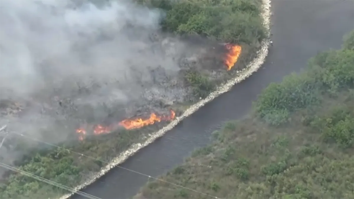 225-acre West Broward brush fire fully contained after U.S. 27 closure