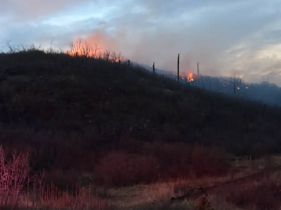 Schwachheim Fire tops 1,000 acres near Trinidad borderlands