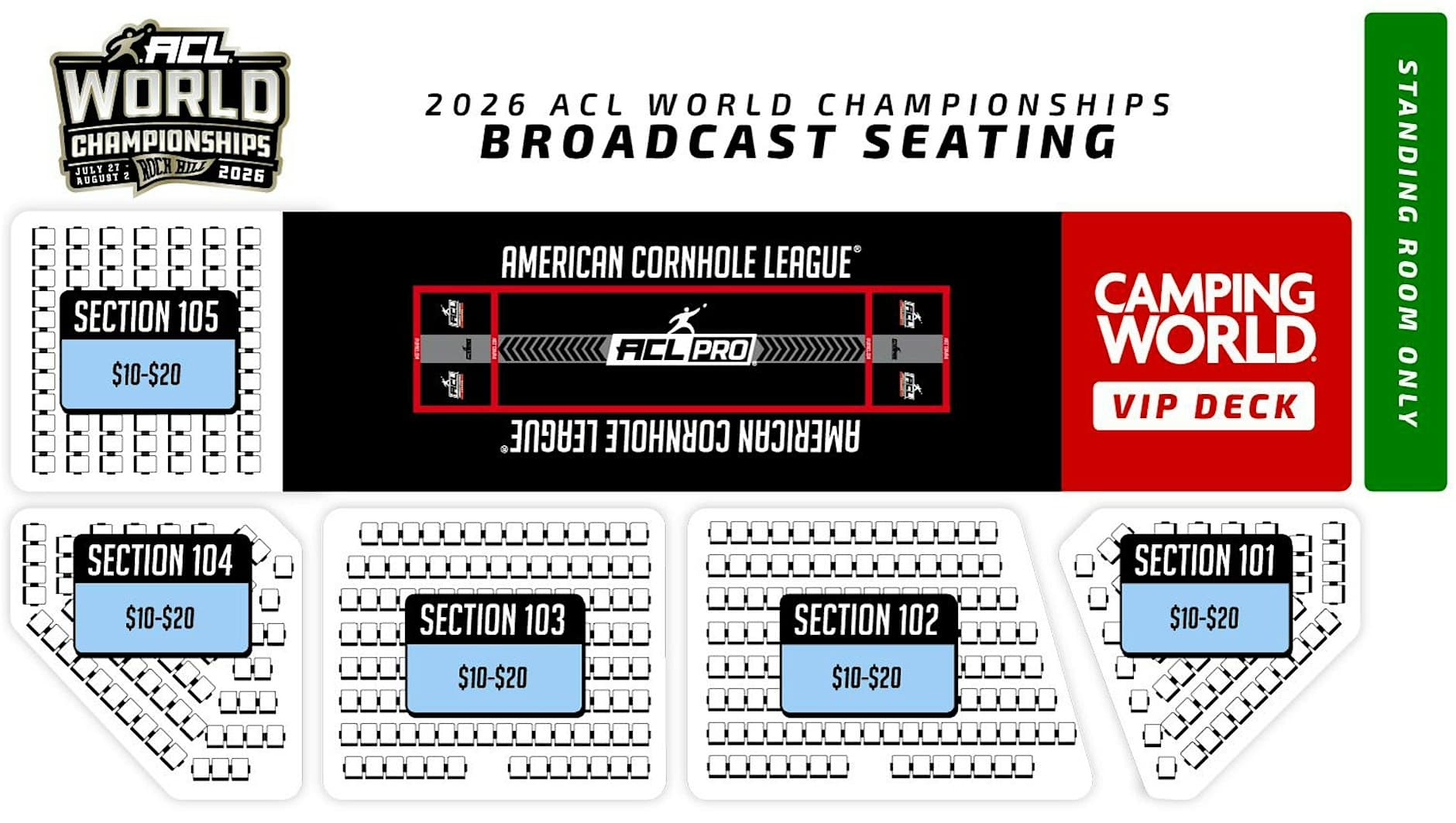 ACL Pro Teams semifinals set for July 29 at World Championships