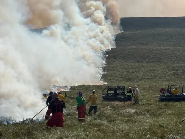 Scottish Highlands wildfire ravages Cairngorms as climate warms