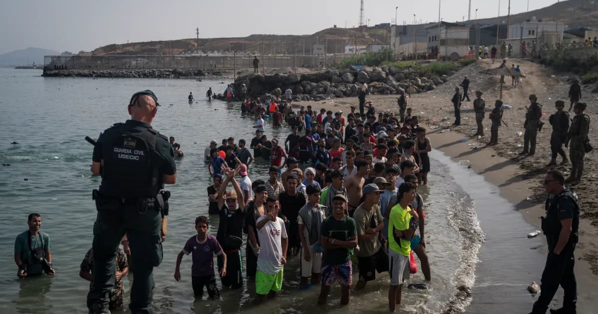 Most migrants return to Morocco after Ceuta border surge