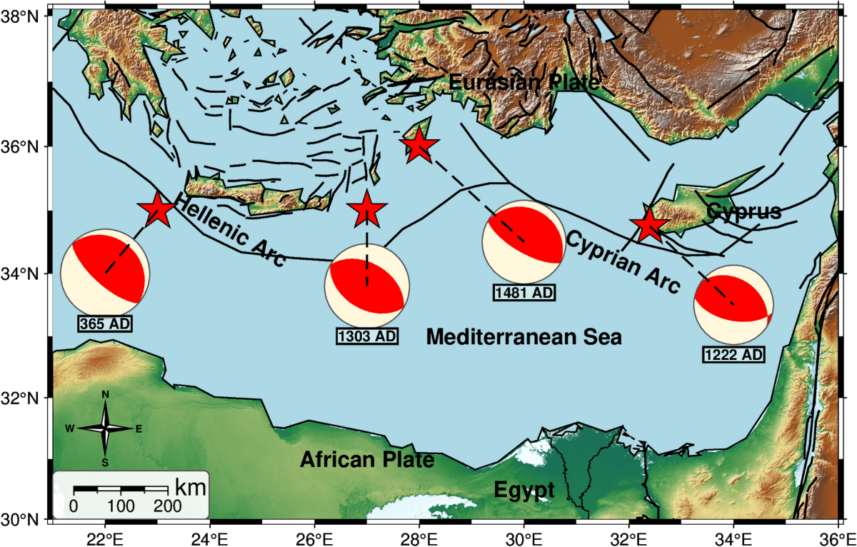 Magnitude 5.4 earthquake strikes Egypt, GFZ reports