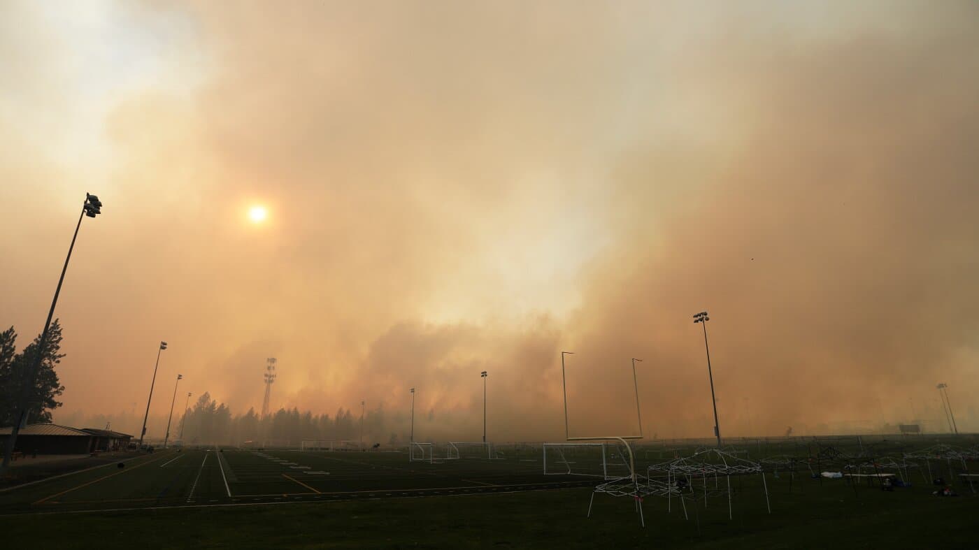 Spokane wildfires force 60,000 evacuations as blazes remain uncontained
